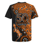 Wests Tigers NAIDOC Week 2026 Rugby Jersey Aboriginal Lizard Dot Painting - 50 Years of Deadly