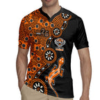 Wests Tigers NAIDOC Week 2026 Rugby Jersey Aboriginal Lizard Dot Painting - 50 Years of Deadly