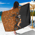 Wests Tigers NAIDOC Week 2026 Sarong Aboriginal Lizard Dot Painting - 50 Years of Deadly