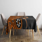 Wests Tigers NAIDOC Week 2026 Tablecloth Aboriginal Lizard Dot Painting - 50 Years of Deadly