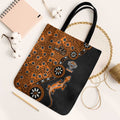 Wests Tigers NAIDOC Week 2026 Tote Bag Aboriginal Lizard Dot Painting - 50 Years of Deadly