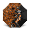 Wests Tigers NAIDOC Week 2026 Umbrella Aboriginal Lizard Dot Painting - 50 Years of Deadly