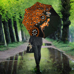 Wests Tigers NAIDOC Week 2026 Umbrella Aboriginal Lizard Dot Painting - 50 Years of Deadly