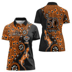 Wests Tigers NAIDOC Week 2026 Women Polo Shirt Aboriginal Lizard Dot Painting - 50 Years of Deadly