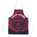 Personalized Melbourne Demons Polynesian Apron Tribal Chest and Sleeve Tattoo Heritage Warrior
