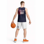 Personalized Melbourne Demons Polynesian Basketball Jersey Tribal Chest and Sleeve Tattoo Heritage Warrior
