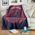Personalized Melbourne Demons Polynesian Blanket Tribal Chest and Sleeve Tattoo Heritage Warrior