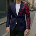 Personalized Melbourne Demons Polynesian Blazer Tribal Chest and Sleeve Tattoo Heritage Warrior