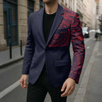 Personalized Melbourne Demons Polynesian Blazer Tribal Chest and Sleeve Tattoo Heritage Warrior