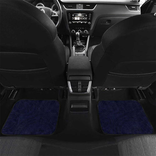 Personalized Melbourne Demons Polynesian Car Mats Tribal Chest and Sleeve Tattoo Heritage Warrior