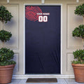 Personalized Melbourne Demons Polynesian Door Cover Tribal Chest and Sleeve Tattoo Heritage Warrior