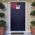 Personalized Melbourne Demons Polynesian Door Cover Tribal Chest and Sleeve Tattoo Heritage Warrior