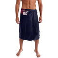 Personalized Melbourne Demons Polynesian Lavalava Tribal Chest and Sleeve Tattoo Heritage Warrior