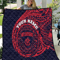 Personalized Melbourne Demons Polynesian Quilt Tribal Chest and Sleeve Tattoo Heritage Warrior