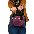 Personalized Melbourne Demons Polynesian Shoulder Handbag Tribal Chest and Sleeve Tattoo Heritage Warrior