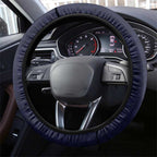 Melbourne Demons Polynesian Steering Wheel Cover Tribal Chest and Sleeve Tattoo Heritage Warrior