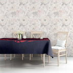 Personalized Melbourne Demons Polynesian Tablecloth Tribal Chest and Sleeve Tattoo Heritage Warrior