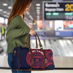 Personalized Melbourne Demons Polynesian Travel Bag Tribal Chest and Sleeve Tattoo Heritage Warrior