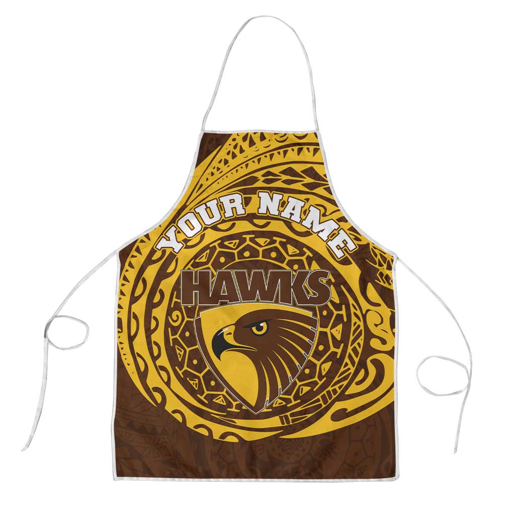 Personalized Hawthorn Hawks Polynesian Apron Tribal Chest and Sleeve Tattoo Heritage Warrior
