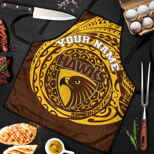Personalized Hawthorn Hawks Polynesian Apron Tribal Chest and Sleeve Tattoo Heritage Warrior