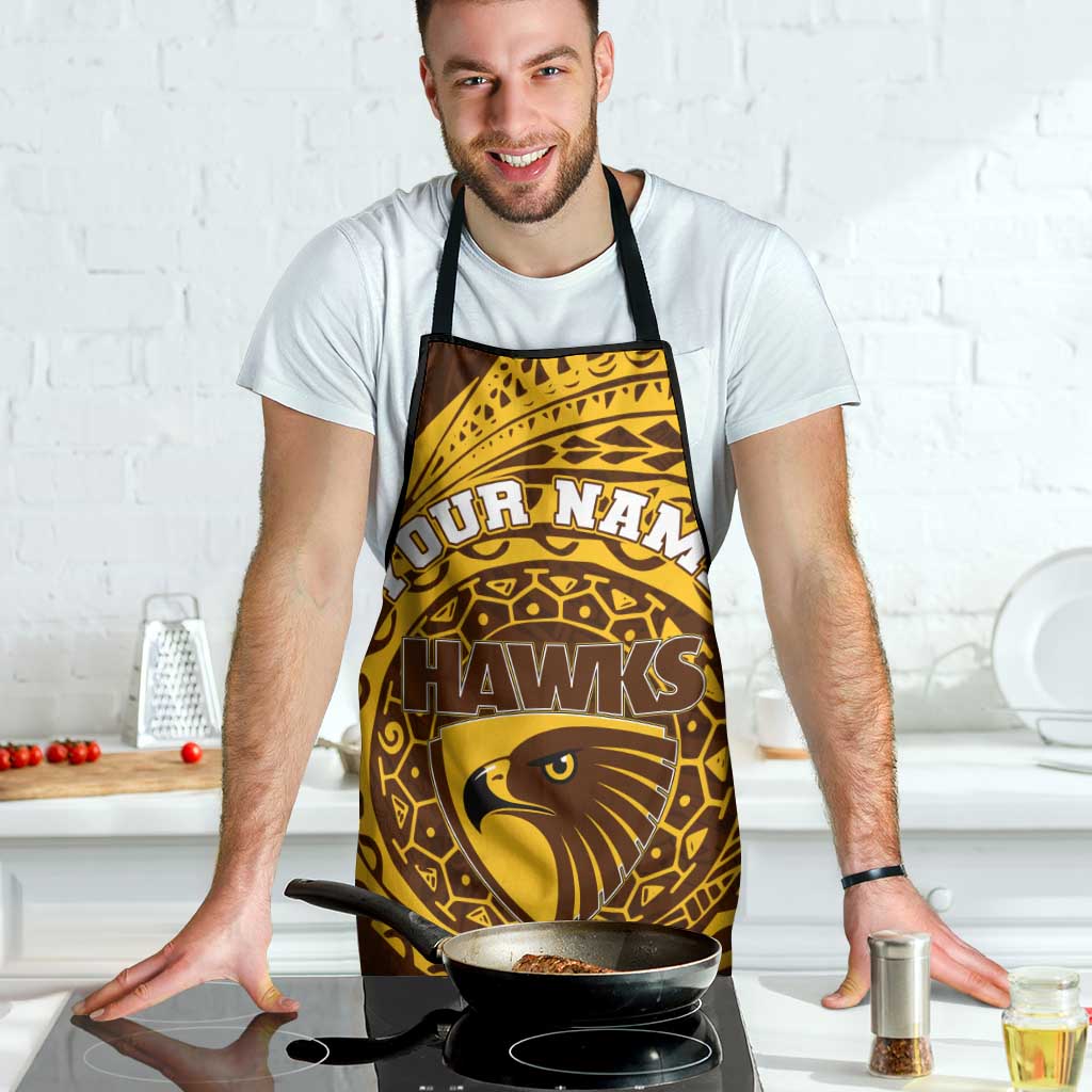 Personalized Hawthorn Hawks Polynesian Apron Tribal Chest and Sleeve Tattoo Heritage Warrior