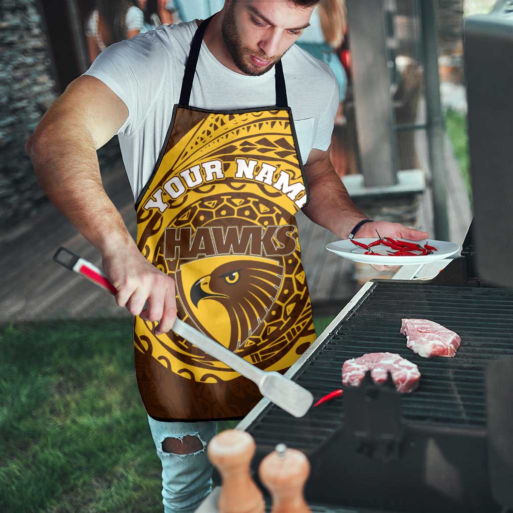 Personalized Hawthorn Hawks Polynesian Apron Tribal Chest and Sleeve Tattoo Heritage Warrior