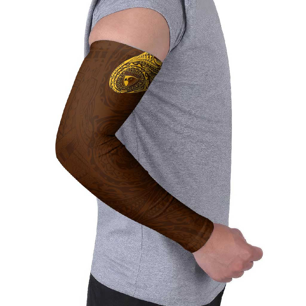 Personalized Hawthorn Hawks Polynesian Arm Sleeves Tribal Chest and Sleeve Tattoo Heritage Warrior
