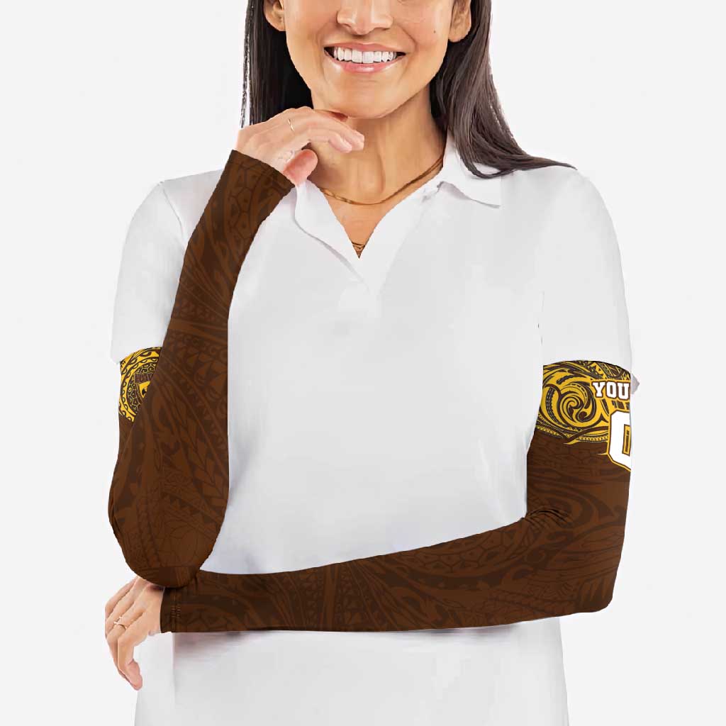 Personalized Hawthorn Hawks Polynesian Arm Sleeves Tribal Chest and Sleeve Tattoo Heritage Warrior