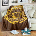 Personalized Hawthorn Hawks Polynesian Blanket Tribal Chest and Sleeve Tattoo Heritage Warrior