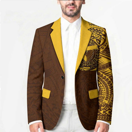 Personalized Hawthorn Hawks Polynesian Blazer Tribal Chest and Sleeve Tattoo Heritage Warrior
