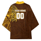Personalized Hawthorn Hawks Polynesian Kimono Tribal Chest and Sleeve Tattoo Heritage Warrior