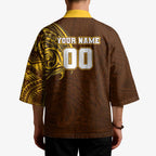 Personalized Hawthorn Hawks Polynesian Kimono Tribal Chest and Sleeve Tattoo Heritage Warrior