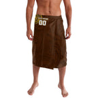 Personalized Hawthorn Hawks Polynesian Lavalava Tribal Chest and Sleeve Tattoo Heritage Warrior