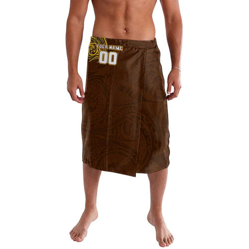 Personalized Hawthorn Hawks Polynesian Lavalava Tribal Chest and Sleeve Tattoo Heritage Warrior