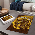Personalized Hawthorn Hawks Polynesian Puzzle Tribal Chest and Sleeve Tattoo Heritage Warrior