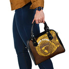 Personalized Hawthorn Hawks Polynesian Shoulder Handbag Tribal Chest and Sleeve Tattoo Heritage Warrior
