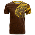 Personalized Hawthorn Hawks Polynesian T Shirt Tribal Chest and Sleeve Tattoo Heritage Warrior