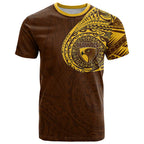 Personalized Hawthorn Hawks Polynesian T Shirt Tribal Chest and Sleeve Tattoo Heritage Warrior