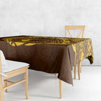 Personalized Hawthorn Hawks Polynesian Tablecloth Tribal Chest and Sleeve Tattoo Heritage Warrior