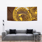 Personalized Hawthorn Hawks Polynesian Tapestry Tribal Chest and Sleeve Tattoo Heritage Warrior