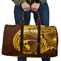 Personalized Hawthorn Hawks Polynesian Travel Bag Tribal Chest and Sleeve Tattoo Heritage Warrior