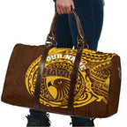 Personalized Hawthorn Hawks Polynesian Travel Bag Tribal Chest and Sleeve Tattoo Heritage Warrior