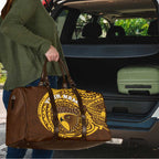 Personalized Hawthorn Hawks Polynesian Travel Bag Tribal Chest and Sleeve Tattoo Heritage Warrior
