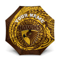 Personalized Hawthorn Hawks Polynesian Umbrella Tribal Chest and Sleeve Tattoo Heritage Warrior