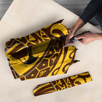 Personalized Hawthorn Hawks Polynesian Umbrella Tribal Chest and Sleeve Tattoo Heritage Warrior