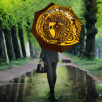 Personalized Hawthorn Hawks Polynesian Umbrella Tribal Chest and Sleeve Tattoo Heritage Warrior