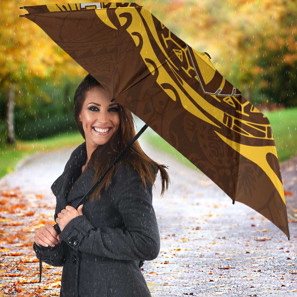 Personalized Hawthorn Hawks Polynesian Umbrella Tribal Chest and Sleeve Tattoo Heritage Warrior