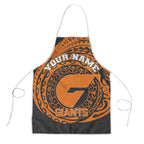Personalized Giants Polynesian Apron Tribal Chest and Sleeve Tattoo Heritage Warrior
