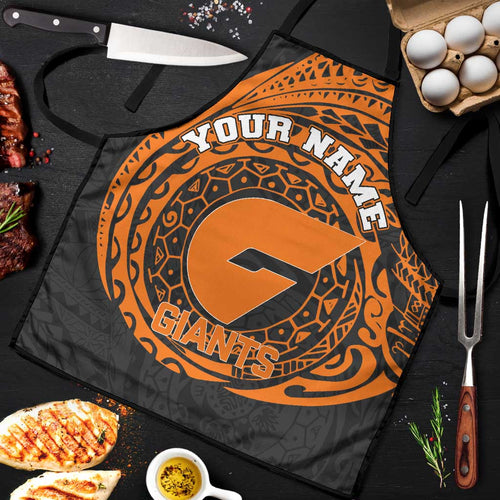 Personalized Giants Polynesian Apron Tribal Chest and Sleeve Tattoo Heritage Warrior