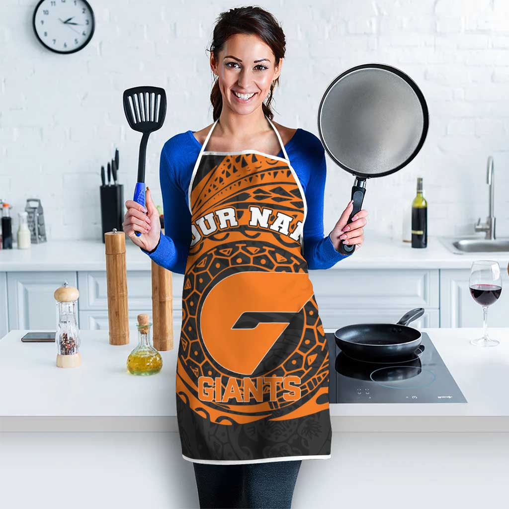 Personalized Giants Polynesian Apron Tribal Chest and Sleeve Tattoo Heritage Warrior
